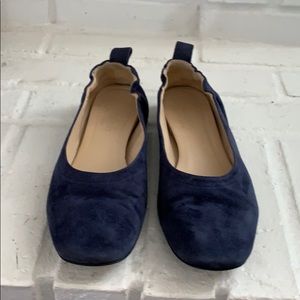 Everlane day glove suede flats
